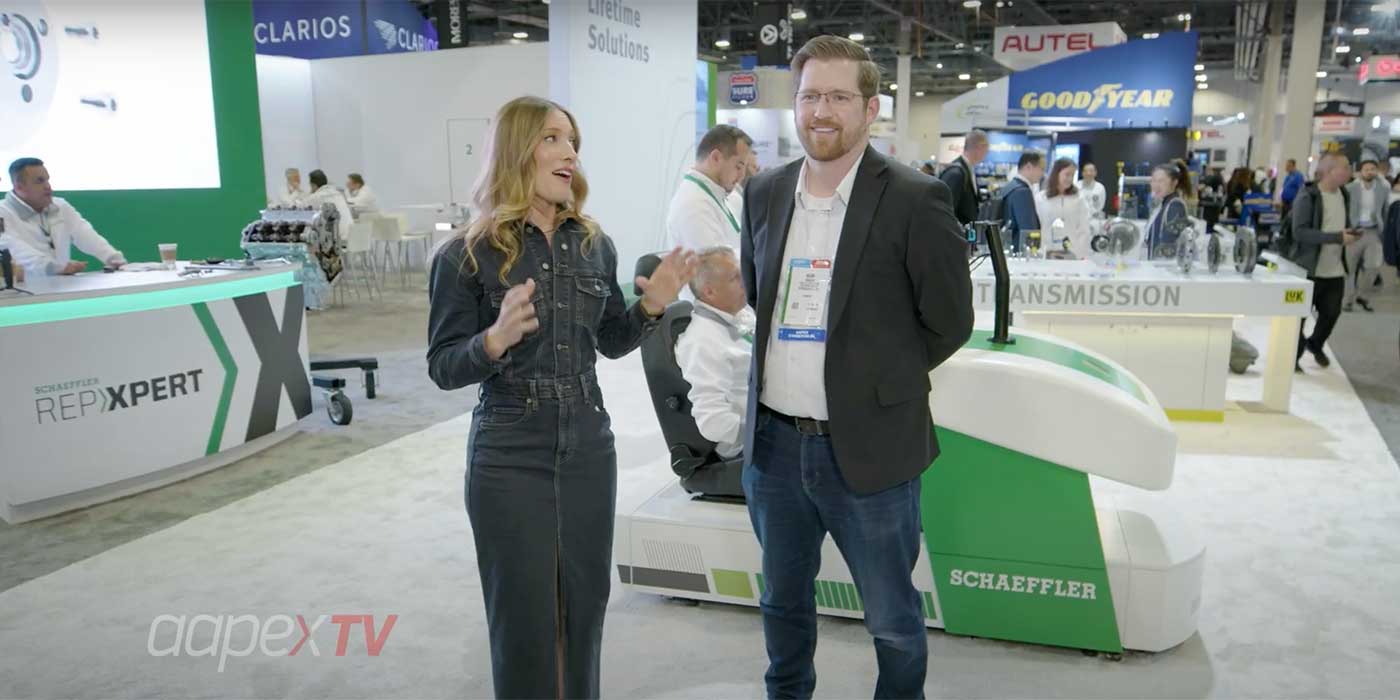Innovation in 60 Seconds Chassis Demonstrator AAPEX 2025