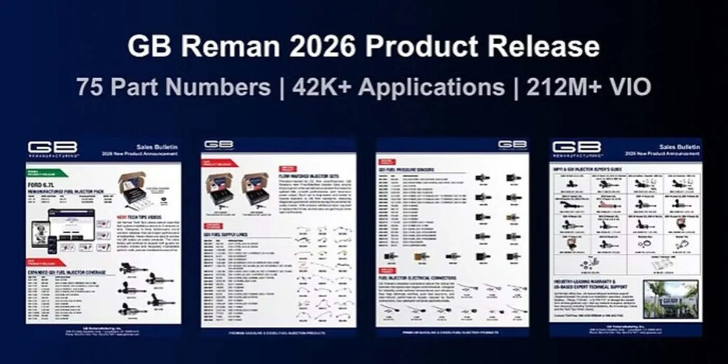GB Remanufacturing Announces 2026 Product Launch