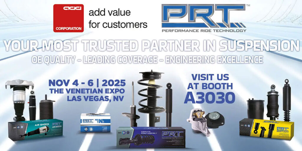 AAPEX 2025 highlights PRT's strategic aftermarket distribution and supplier expansion with 40 innovative product launches.