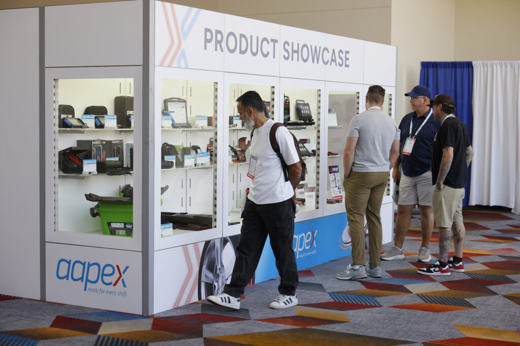 The product showcase at AAPEX 2025