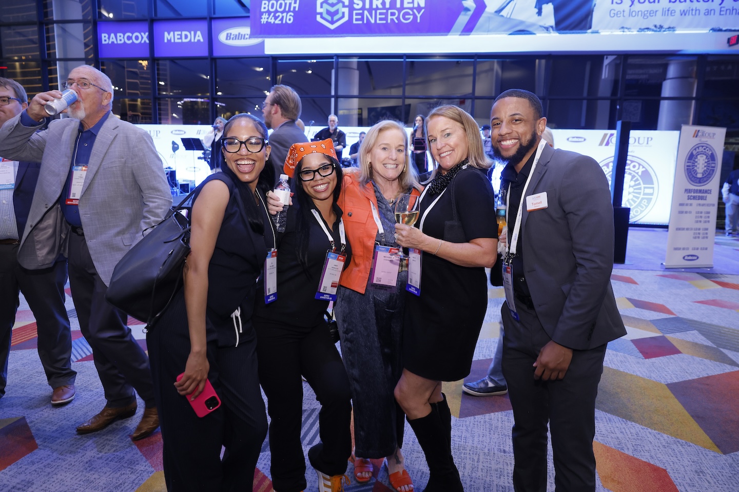 Guests at the AAPEX reception